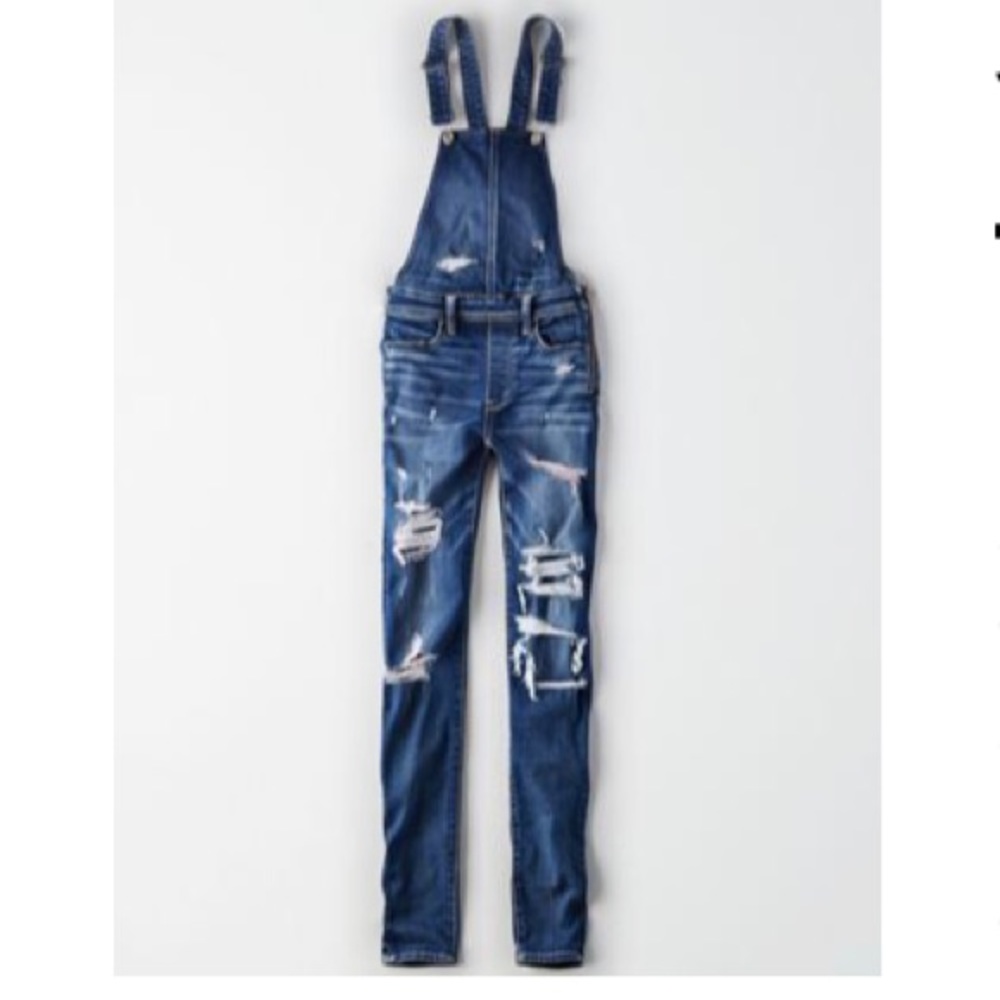 Blue overalls